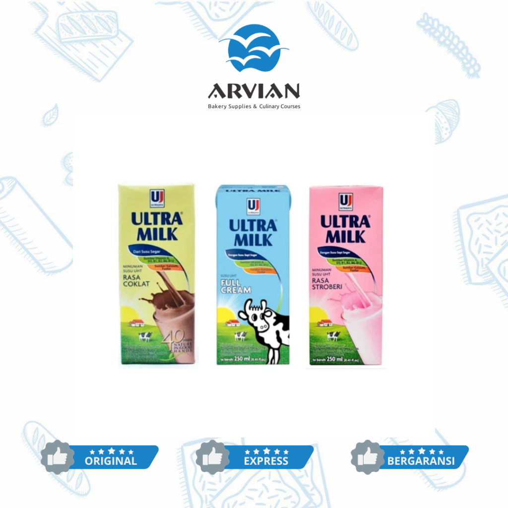 

Ultra Milk Susu Full Cream 250 Ml [Instant Surabaya] - Arvian