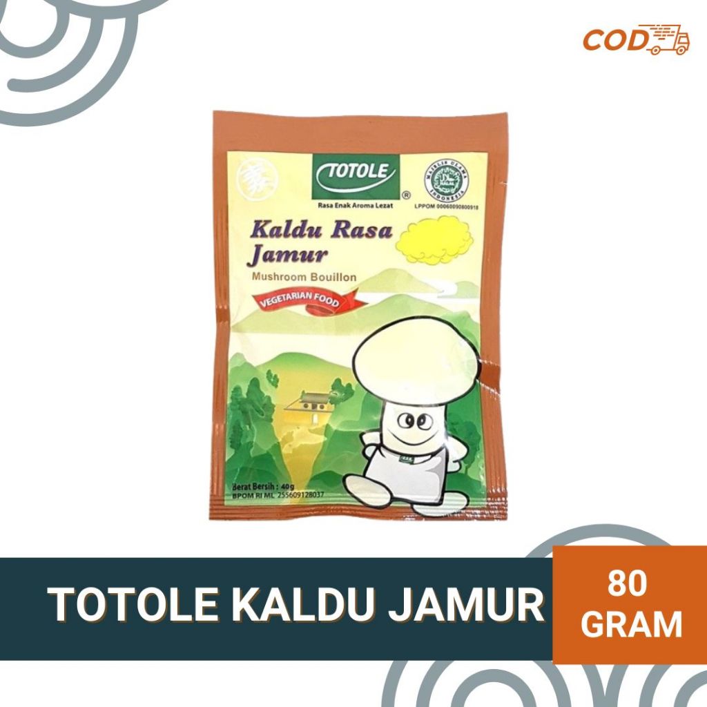 

Kaldu Jamur Totole 80gr - Kaldu Jamur Vegan - HALAL