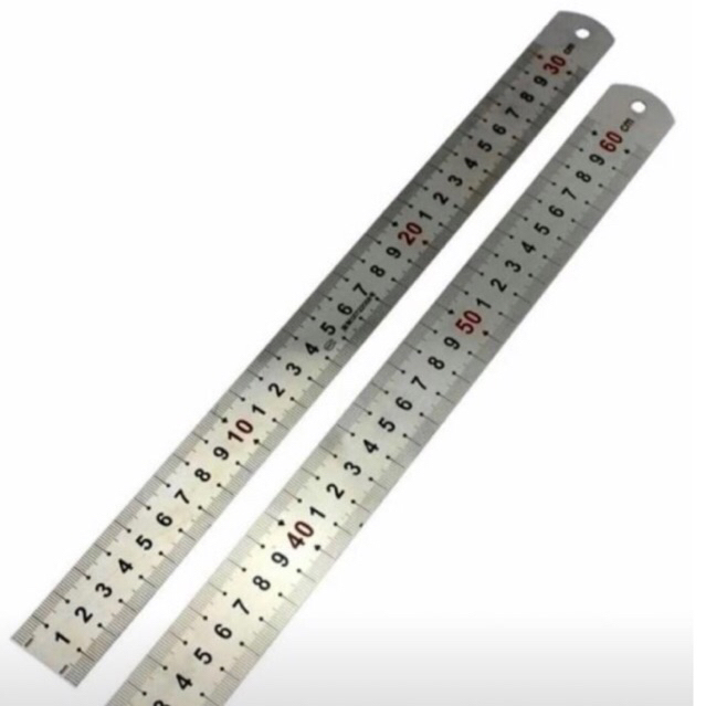 

Penggaris stainless steel 150 cm