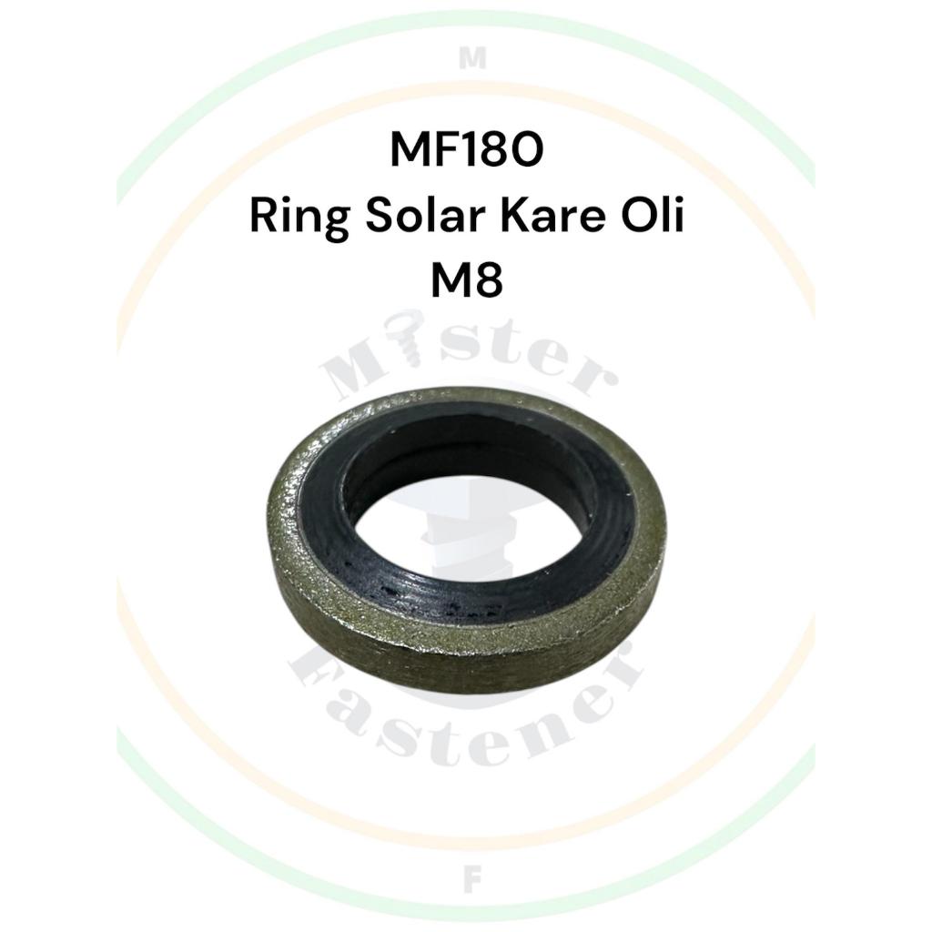 Ring Baut Solar M8 Karet Oli Washer Seal Ring Nepe Selang Rem Cakram