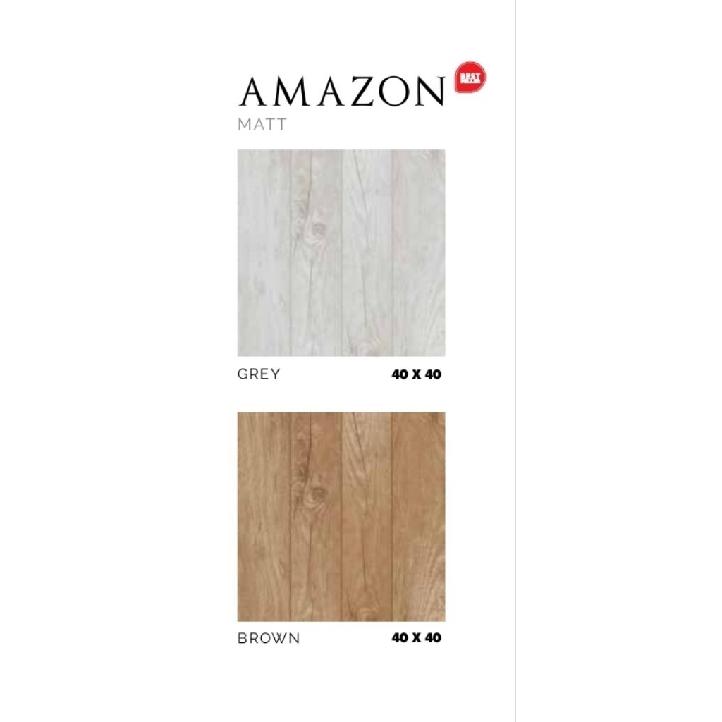 KERAMIK MEREK PLATINUM TYPE AMAZON GREY AMAZON BROWN UKURAN 40X40 MATT