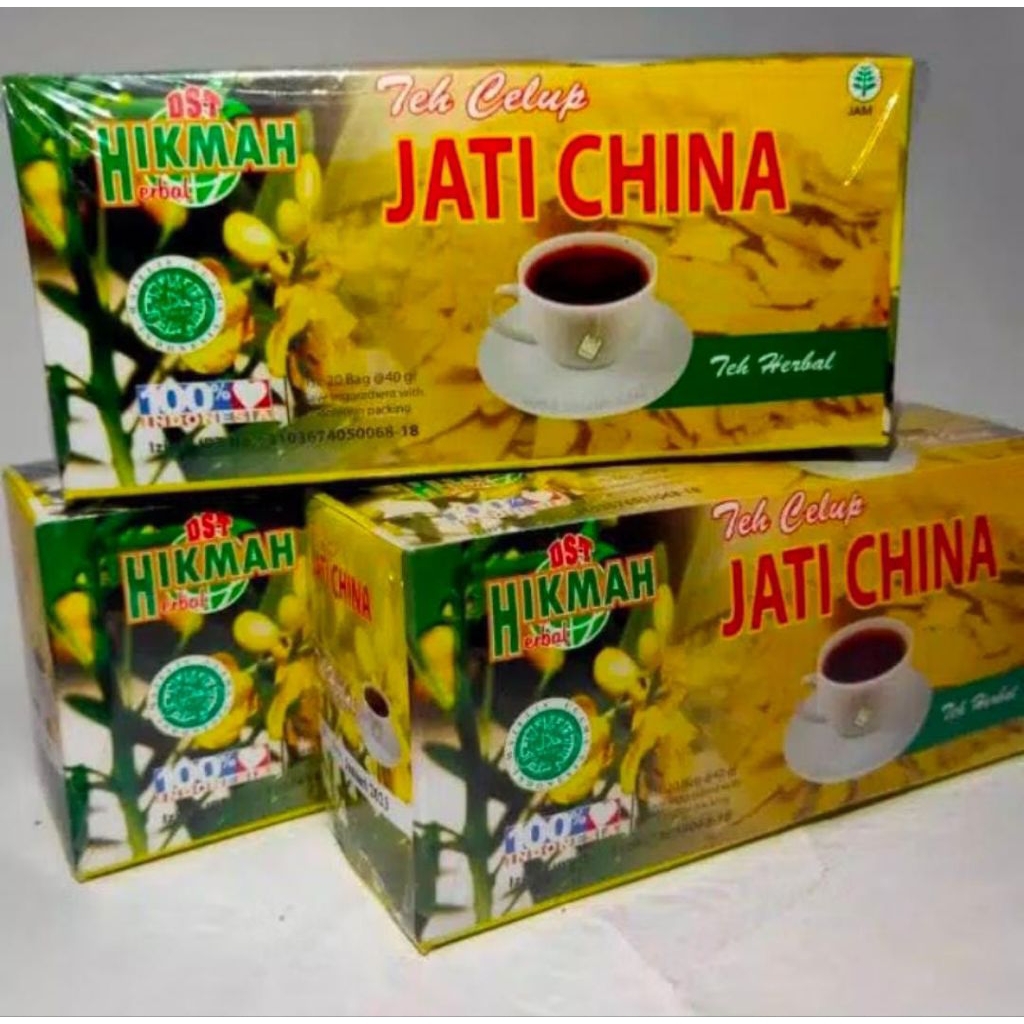 

Teh celup daun jati cina(kotak kuning)