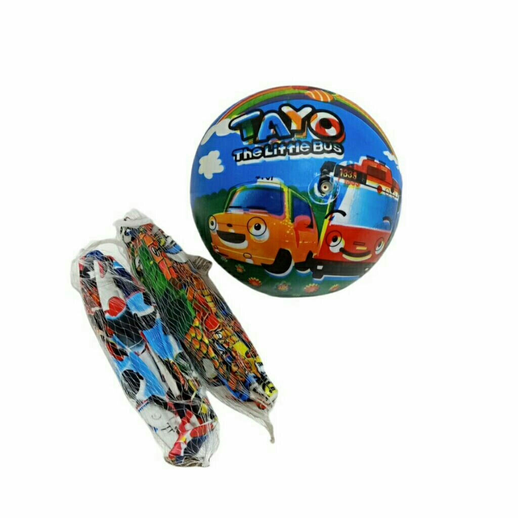 Mainan Anak Bola Karet Karakter Tayo