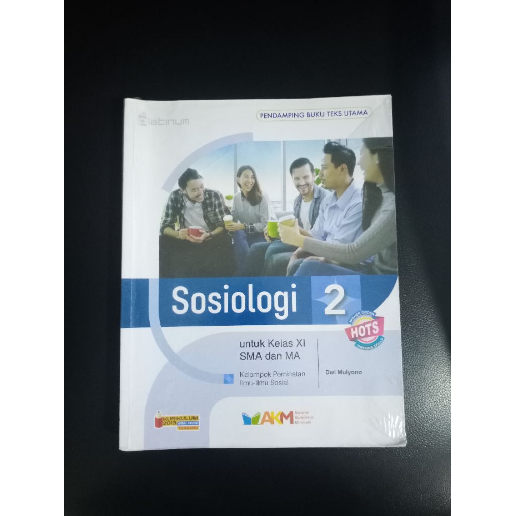 Buku Sosiologi Kelas 11 SMA / XI SMA PLATINUM TIGA SERANGKAI HOTS AKM