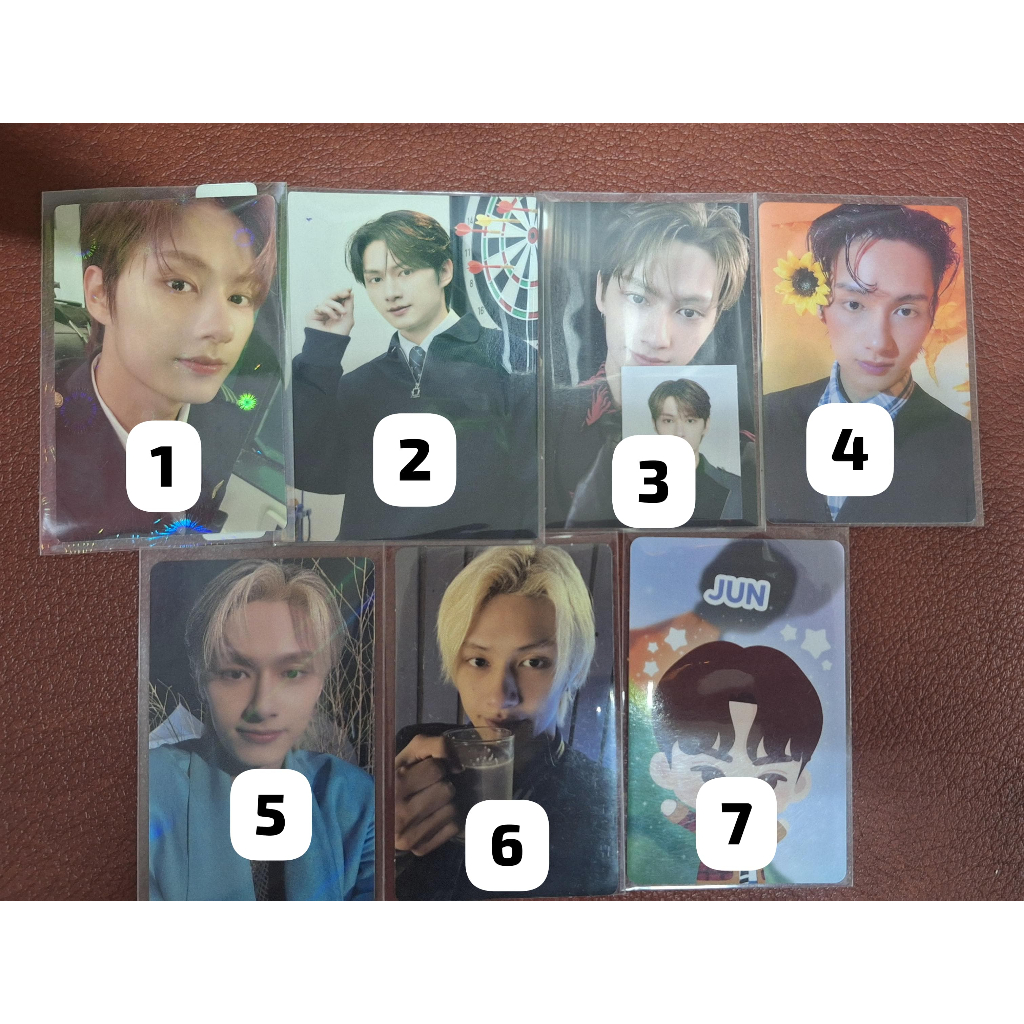 [READYSTOCK] PHOTOCARD SEVENTEEN JUN, JUN PILOT, JUN HOLIDAY, JUN ITS, JUN PUZZLE, JUN FML, JUN ATTA