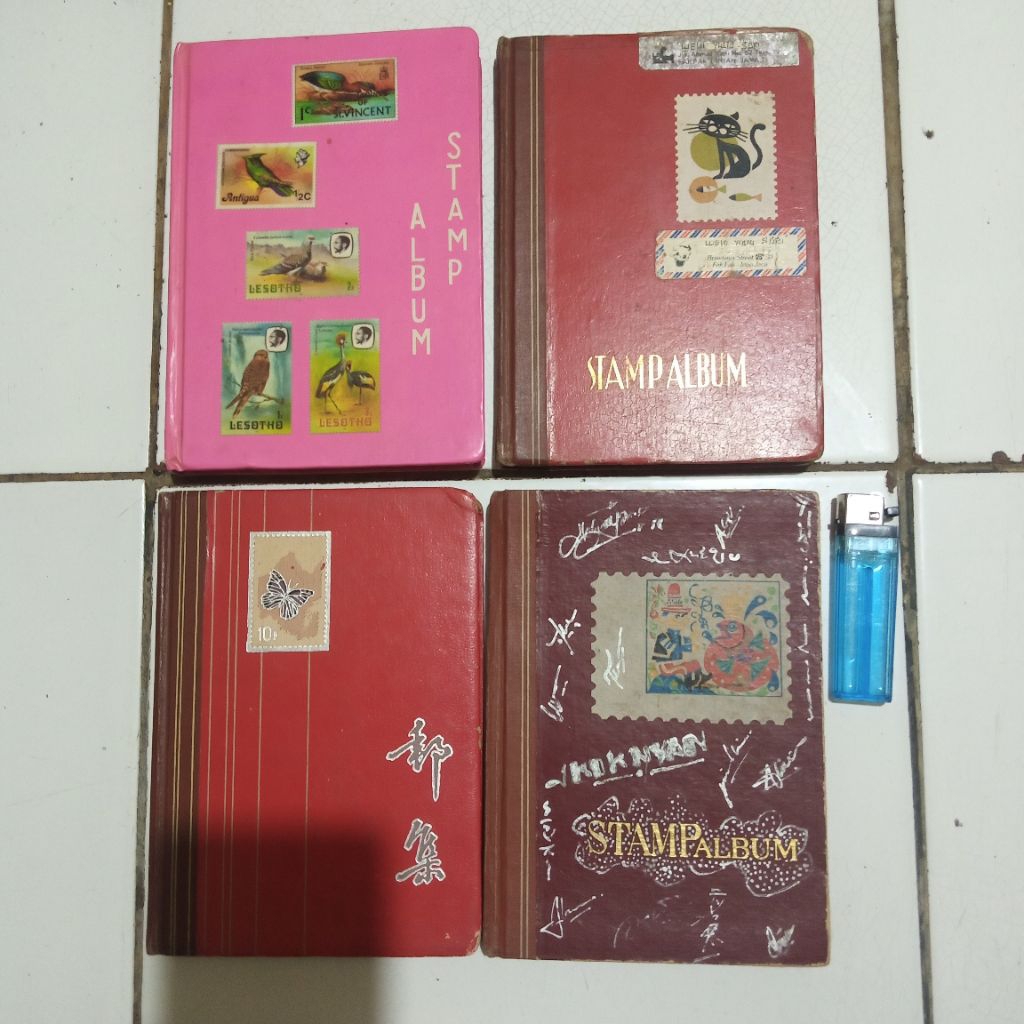 

Perangko Full 4 Album Kecil 3 Ned Indie & 1 Indonesia