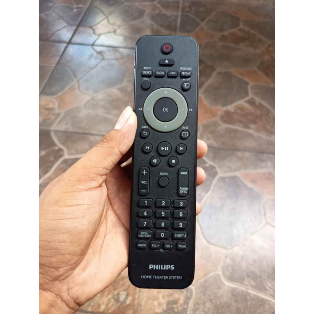 Remote Home Theater Philips.