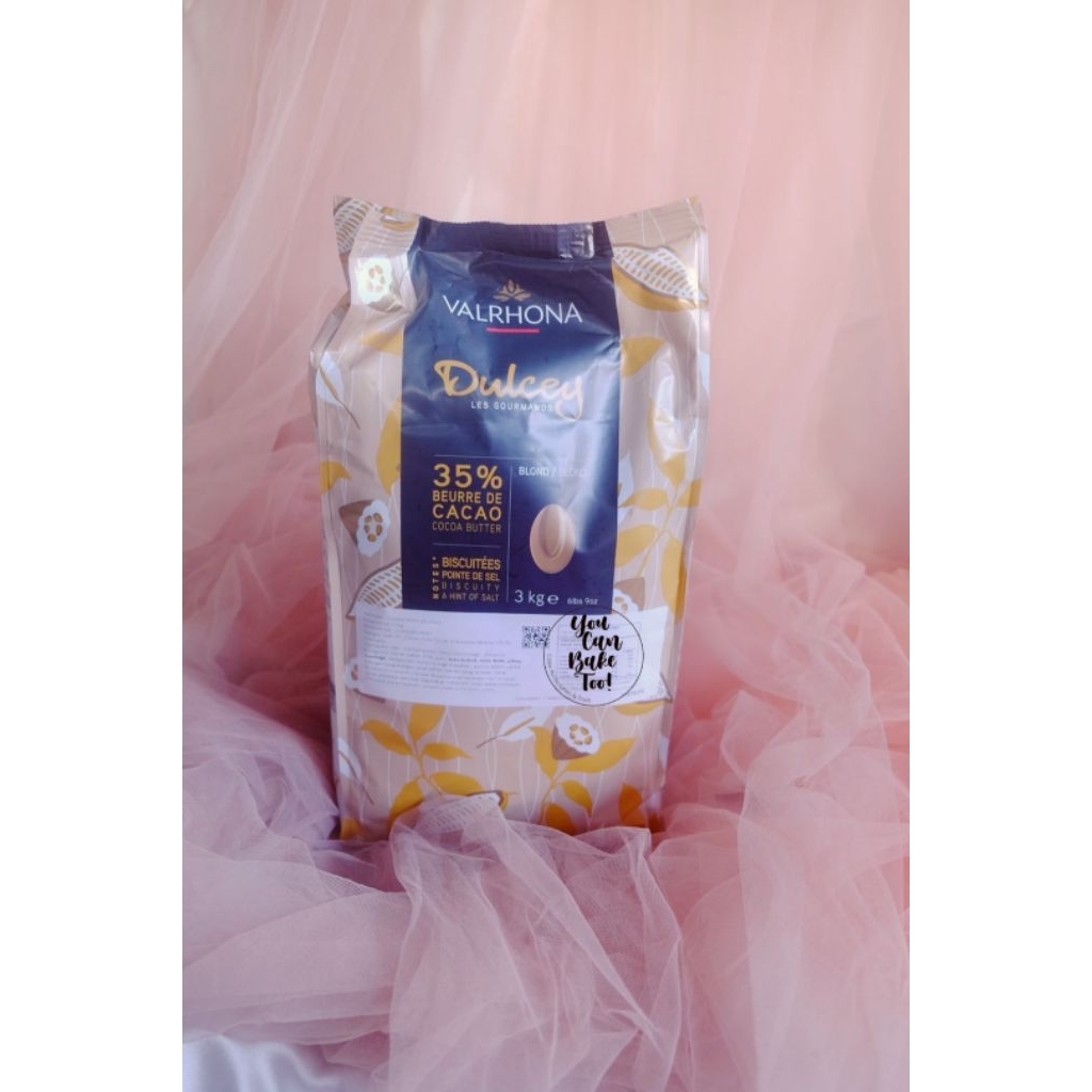 

REPACKED Valrhona Dulcey 35% Blond Chocolate Couveture