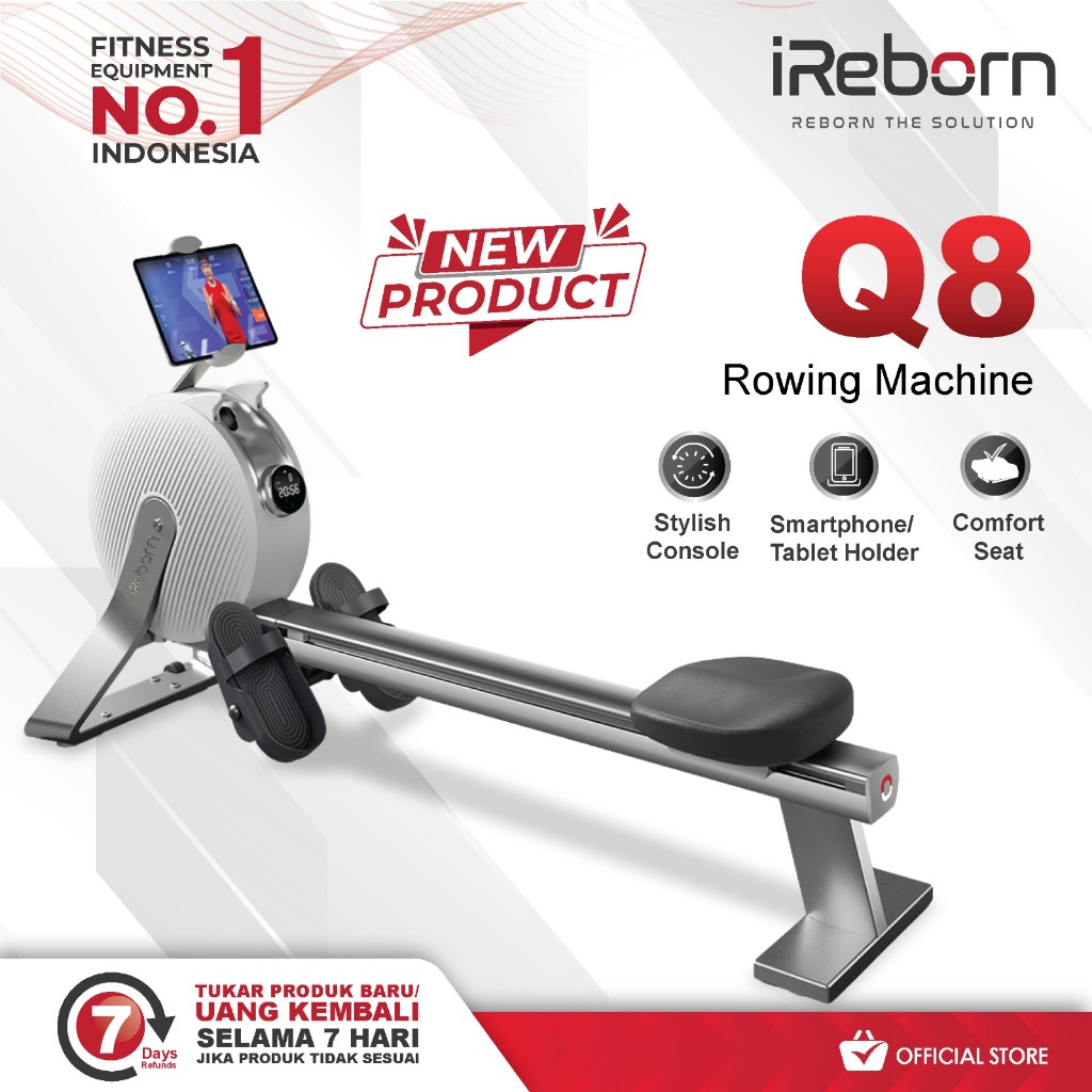iReborn - Q8 Rowing Machine (Official Shop)