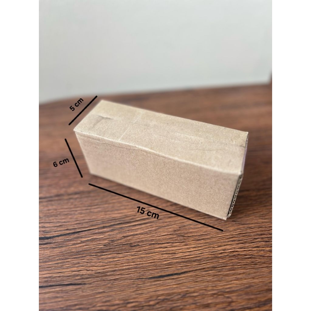 

Karton Box Ukuran 15x5x6cm Kardus Packaging Bisa Custom