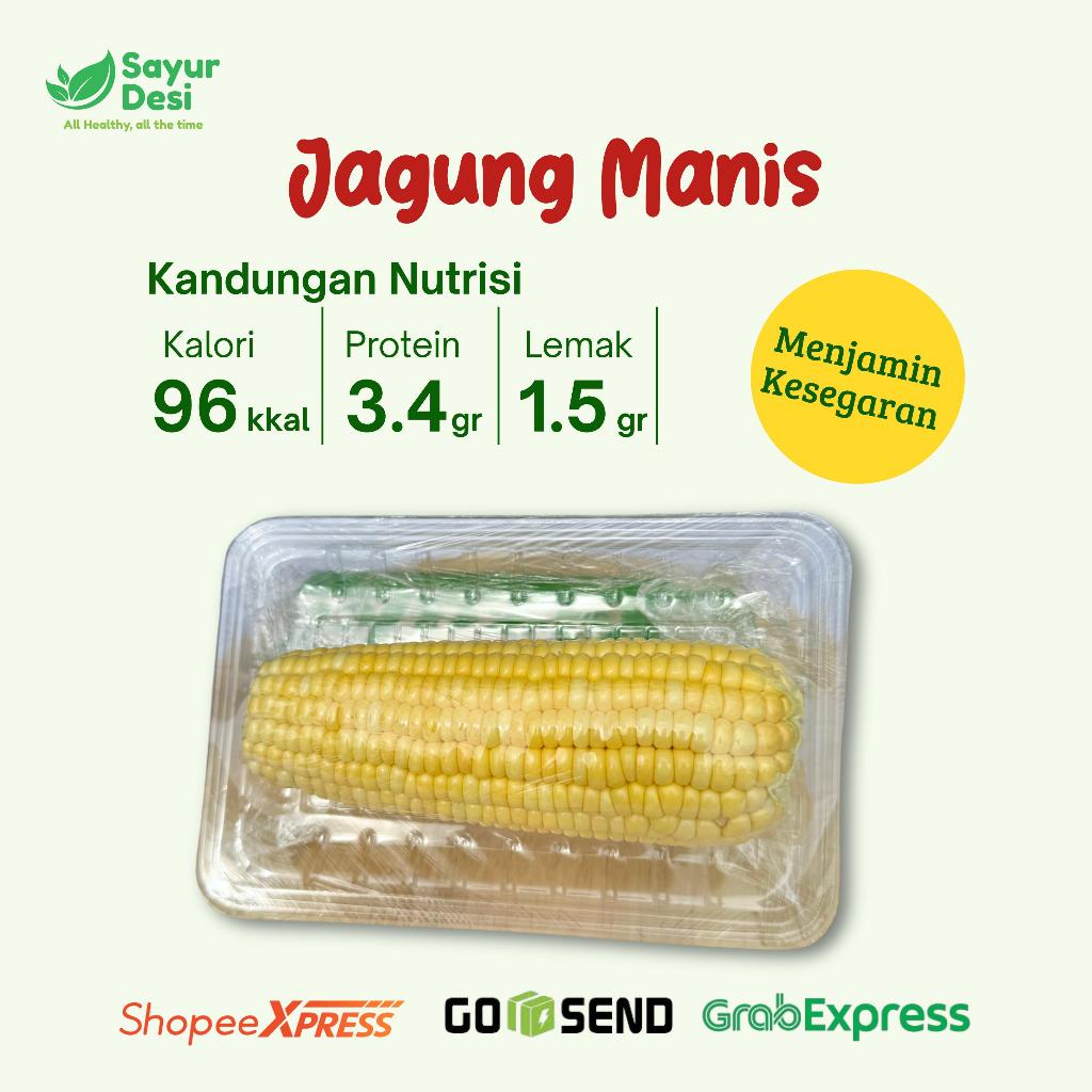 

Jagung Manis Fresh 1Kg Sayur Desi