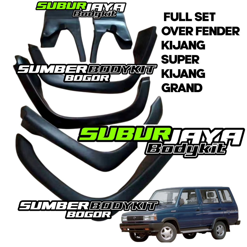 FULL SET OVER FENDER KIJANG SUPER OVER FENDER KIJANG GRAND 1986 - 1996 mobil