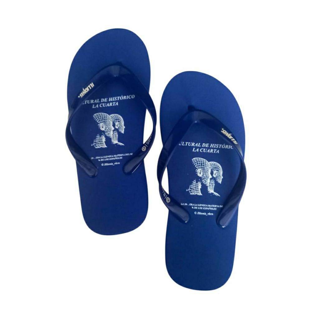 Sandal Pria Wanita Sandal Jepit Distro Samdal Spon Original Brand ILLIONIS REBEL