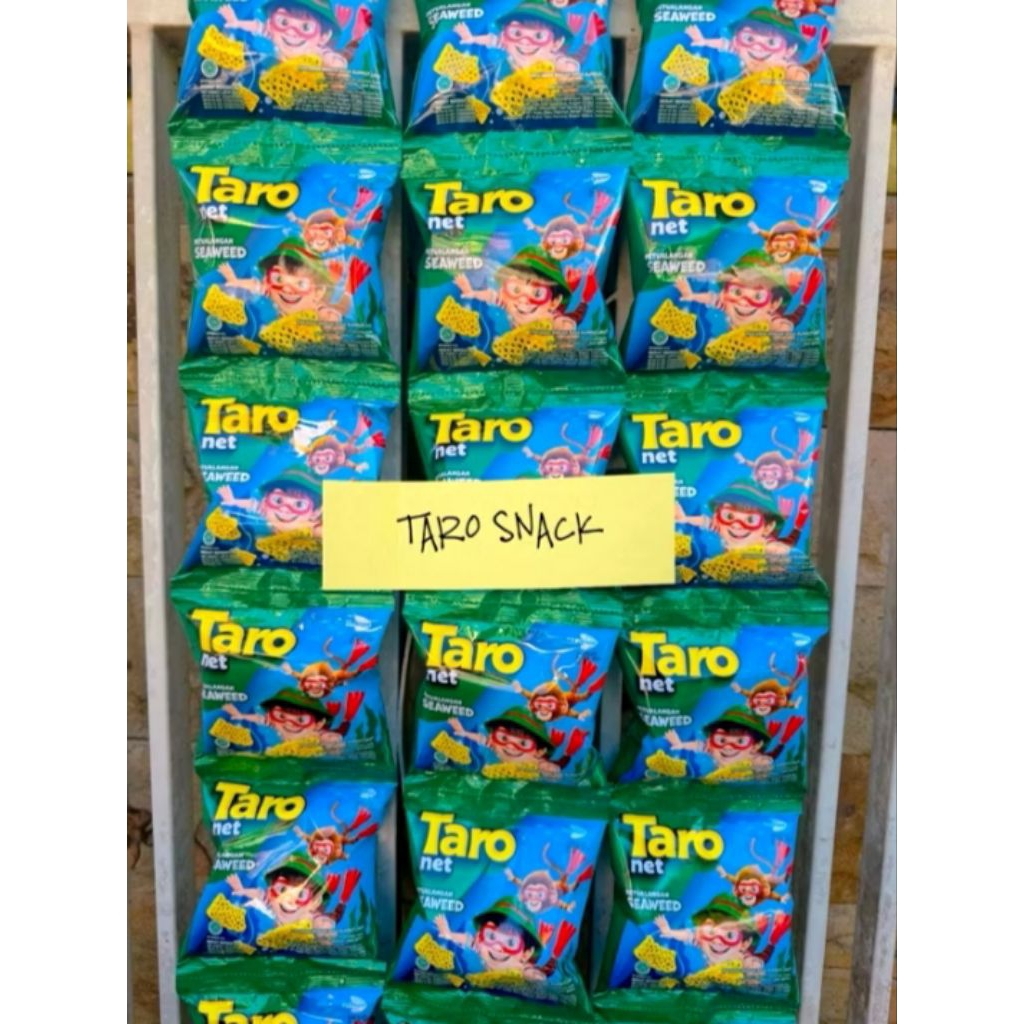 

(Renteng) Taro Net Snack Seaweed 1000 Isi 10 pcs
