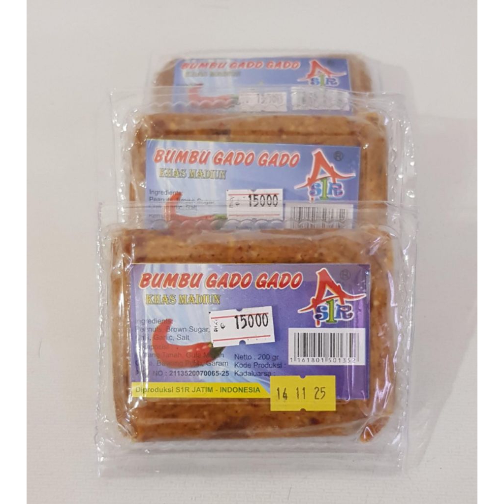

Bumbu Gado-Gado Khas Madiun 200 gr