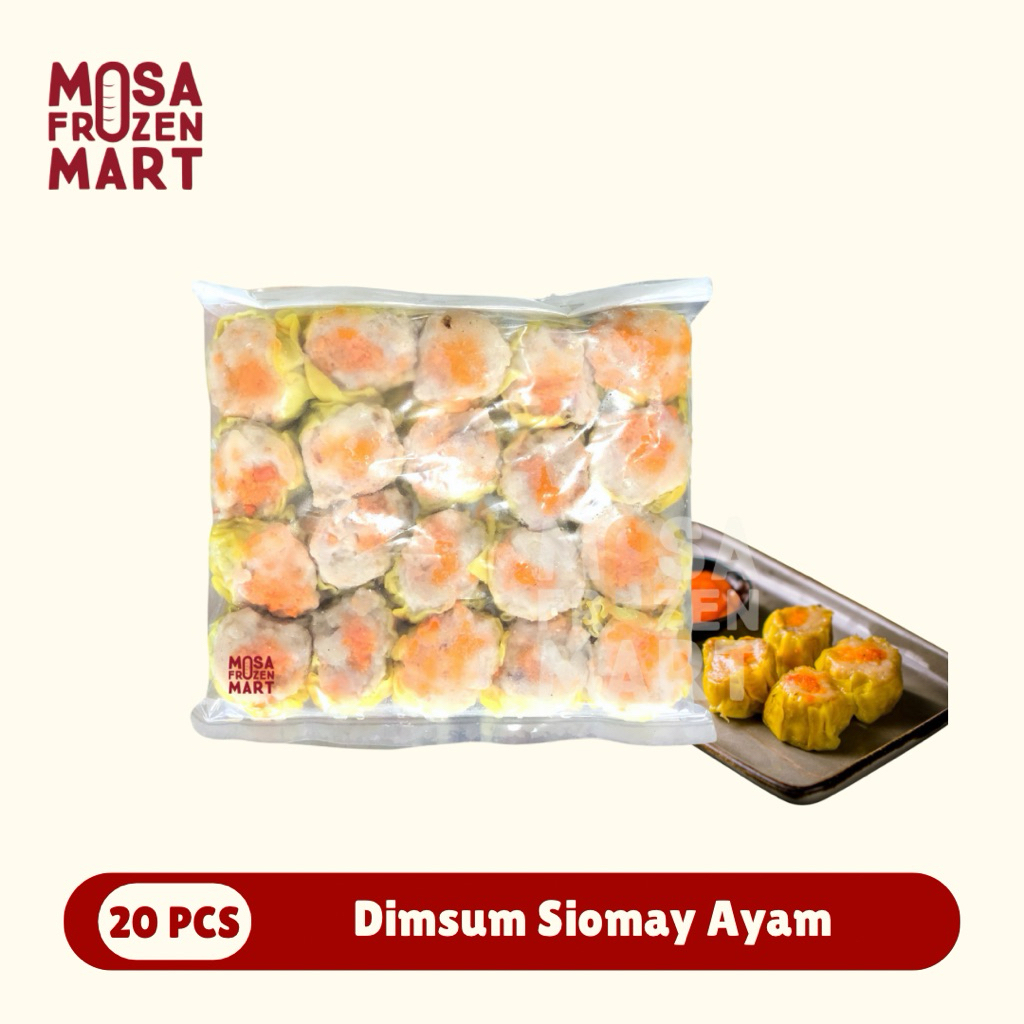 

Dimsum Siomay Ayam Isi 20 Pcs