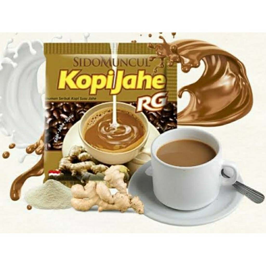 

Kopi jahe asli sidomuncul 1 renceng isi 10 sachet