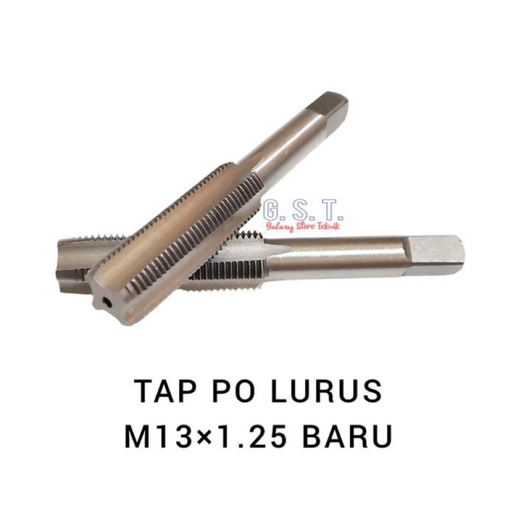 Hand Tap M13x1.25 Hss Tap M13x1.25 baru