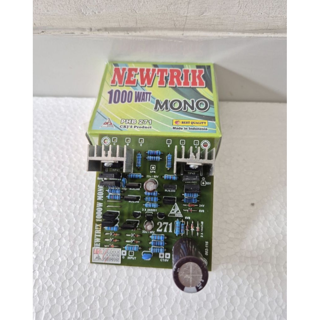 KIT PHB 271 DRIVER NEWTRIK 1000 WATT MONO CKJ