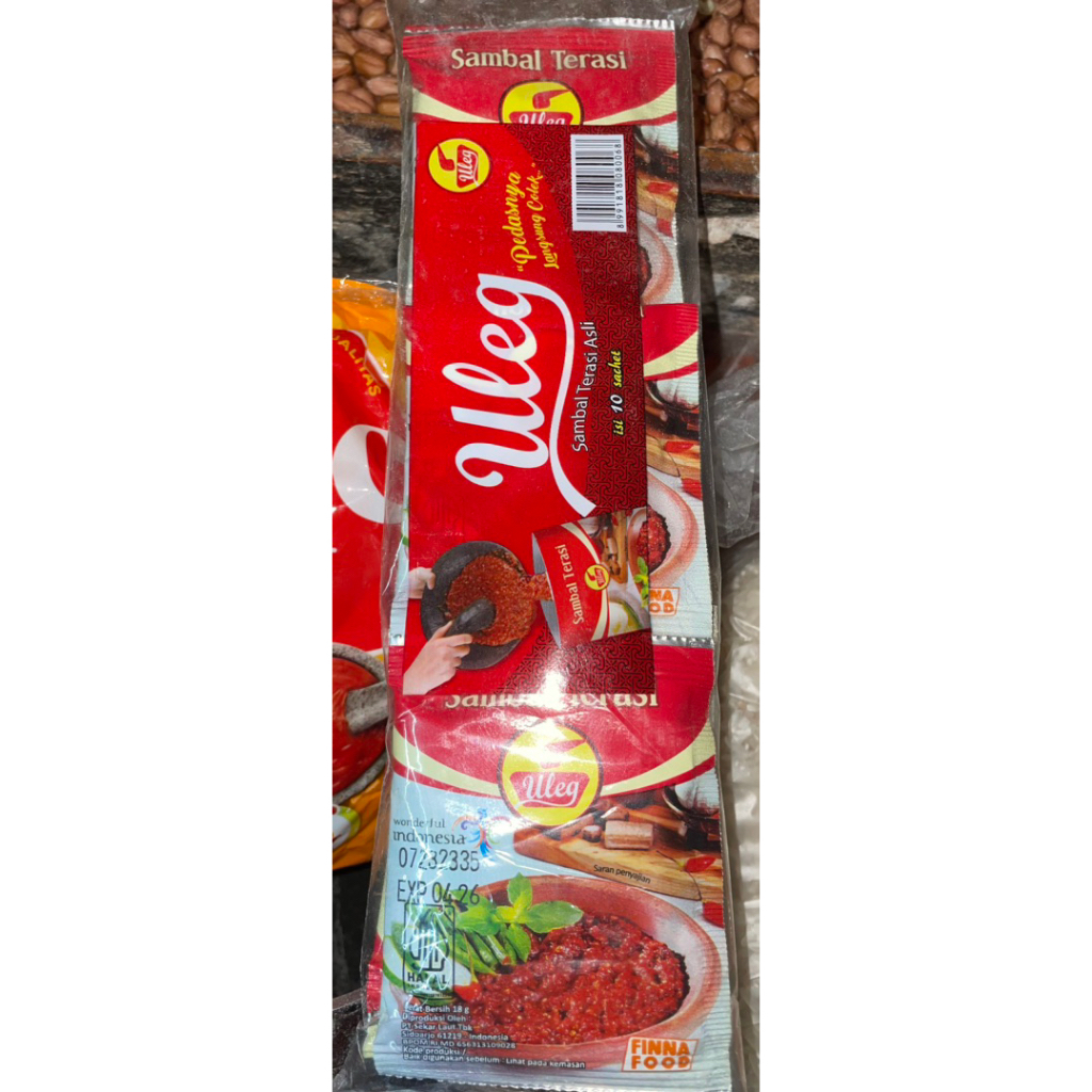 

Sambel Uleg Terasi Asli / Renceng