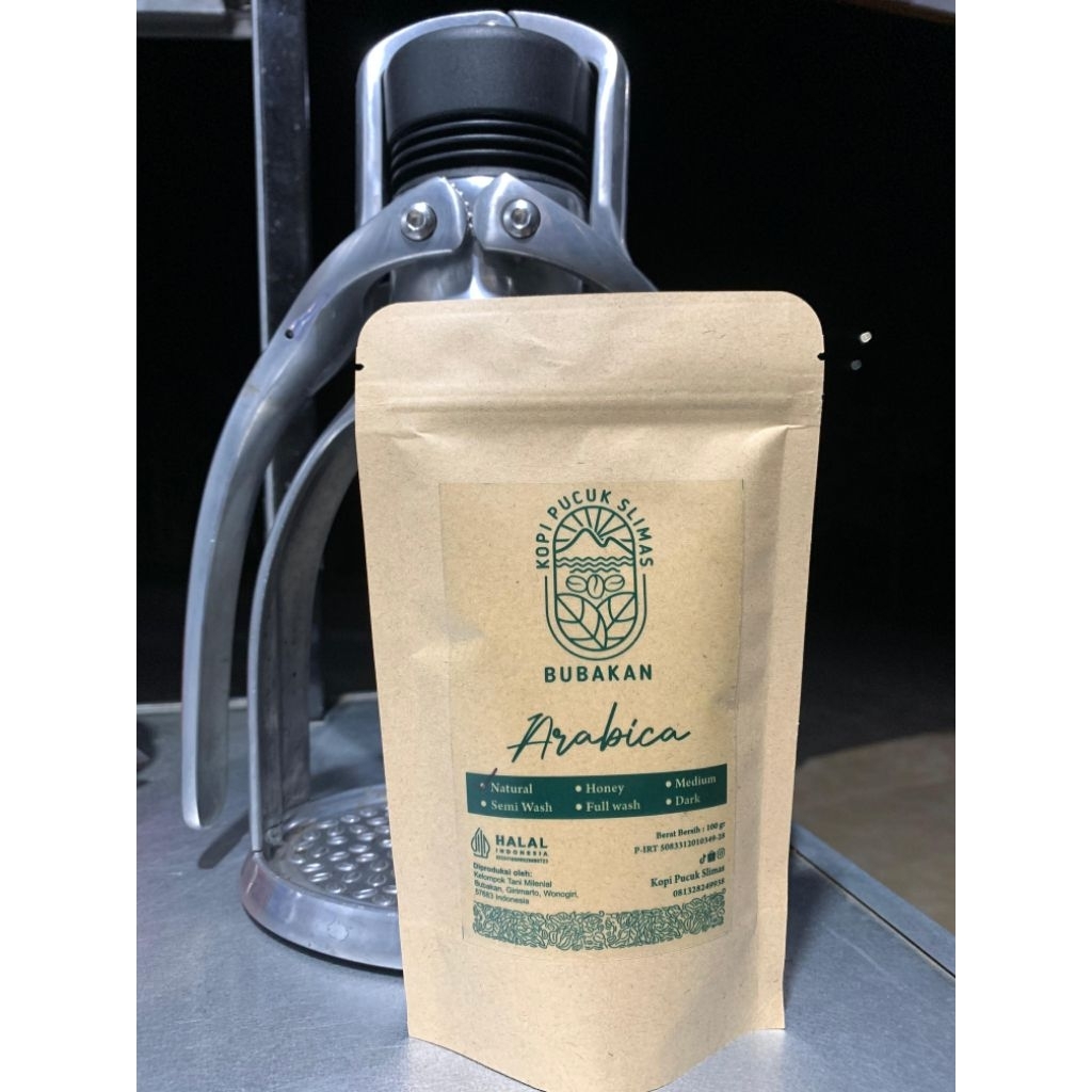 

kopi pucuk slimas arabica 1kg