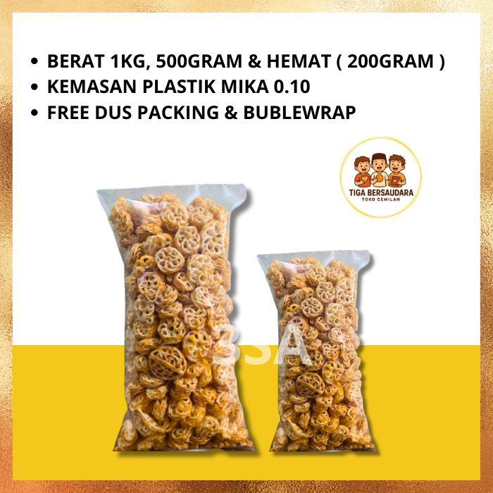 

Nafariz724 Kerupuk Rafael Kering Pedas Cocok Untuk Cemilan Harian