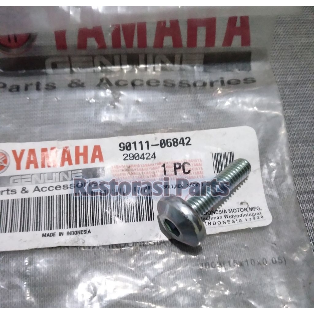 Bolt Baut Rumah Lampu Depan Yamaha Vixion NVA Original 90111-06842