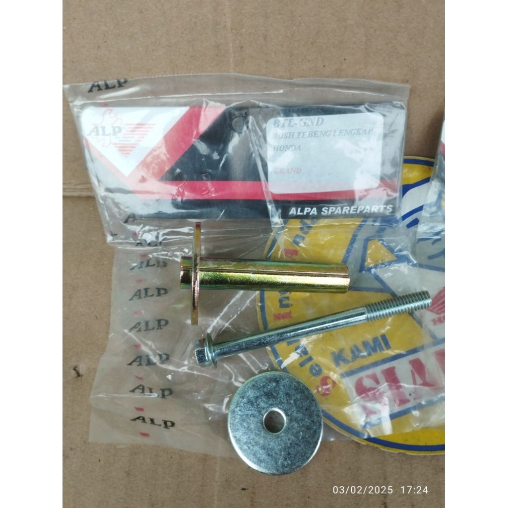 Baud Baut Bos Boss Bosh Tebeng Sayap Legshield Honda Astrea Grand Prima Star Supra X100 Supra X 100 