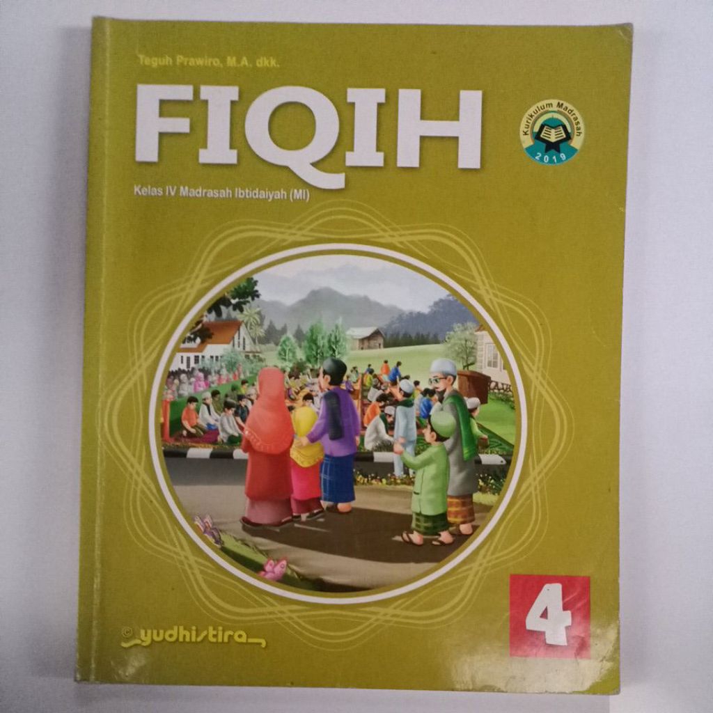 buku fiqih kelas 4 SD Yudhistira 2019