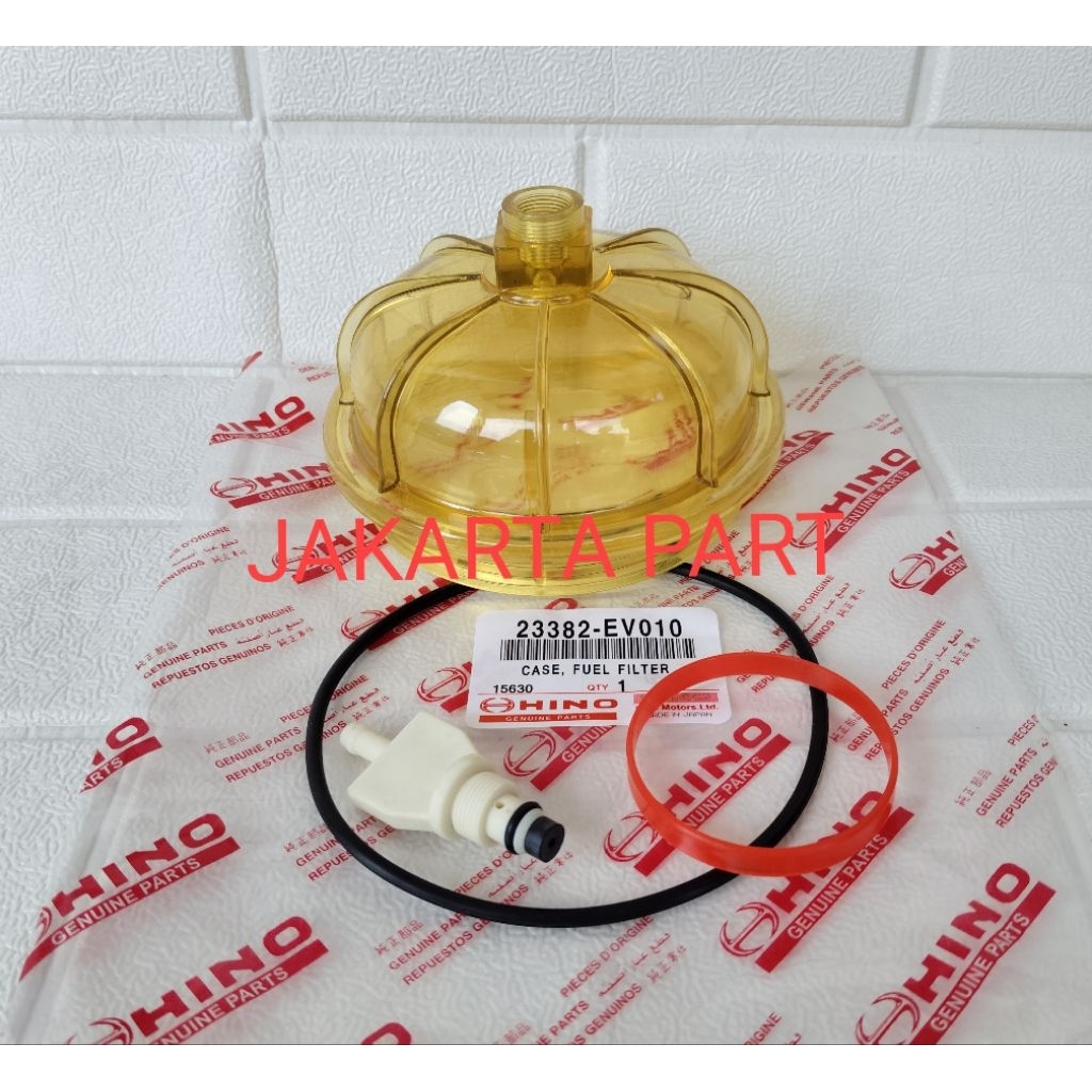 Cover separator 23382-EV010 cover fuel filter bawah tutup filter solar bawah hino lohan hino 500 hin