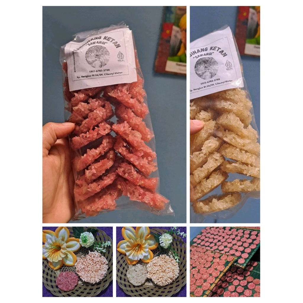 

rengginang opak mentah asli bandung