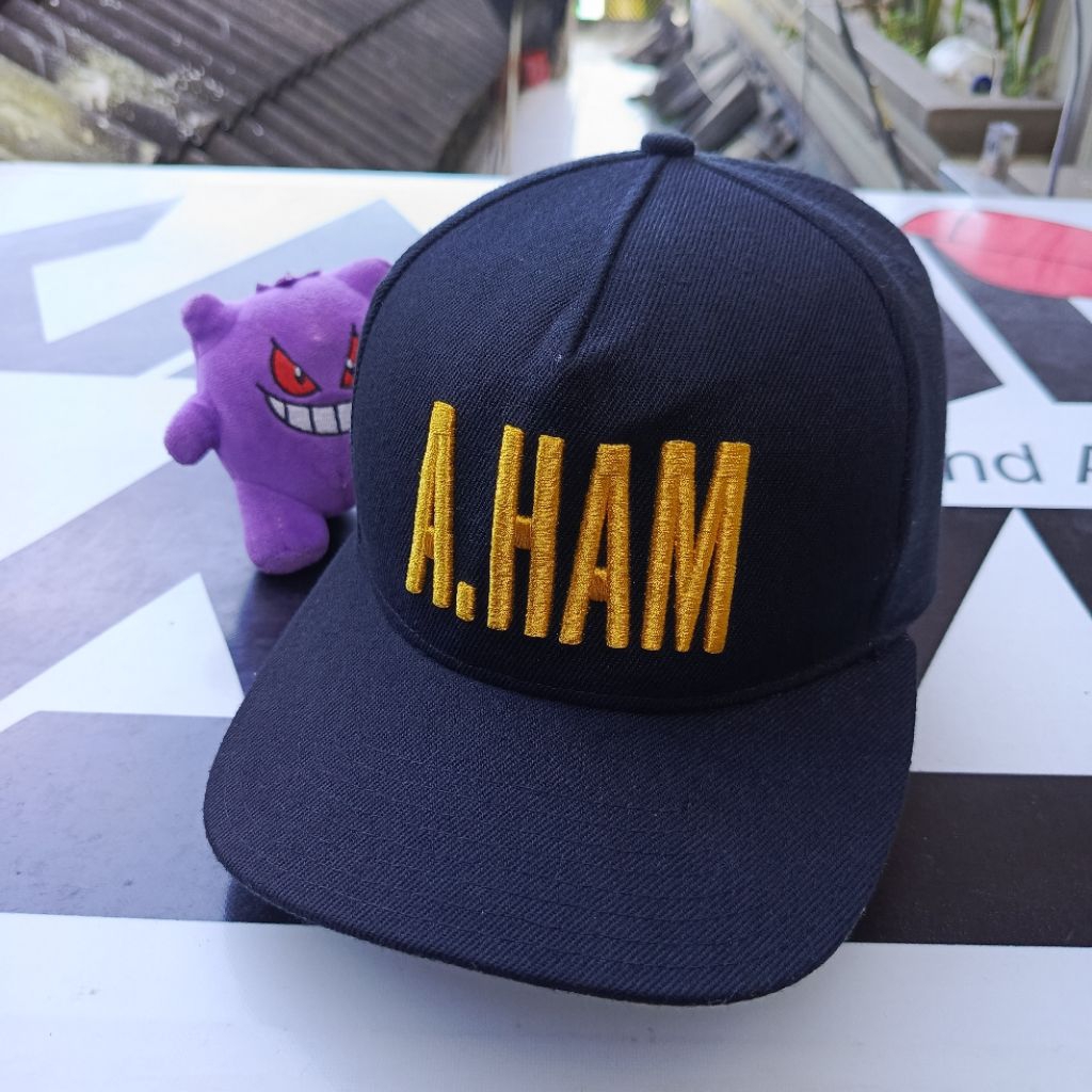 TOPI SNAPBACK A.HAM HAMILTON AMERICAN MUSICAL scnd