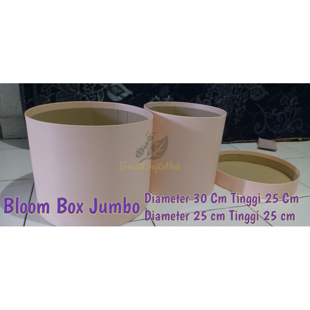 

Bloom Box Jumbo, Diameter 30 cm tinggi 25 cm & Diameter 25 tinggi 25