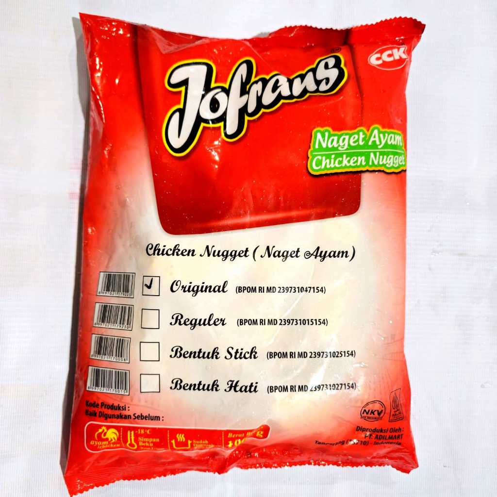 

JOFRANS nugget crispy 1kg