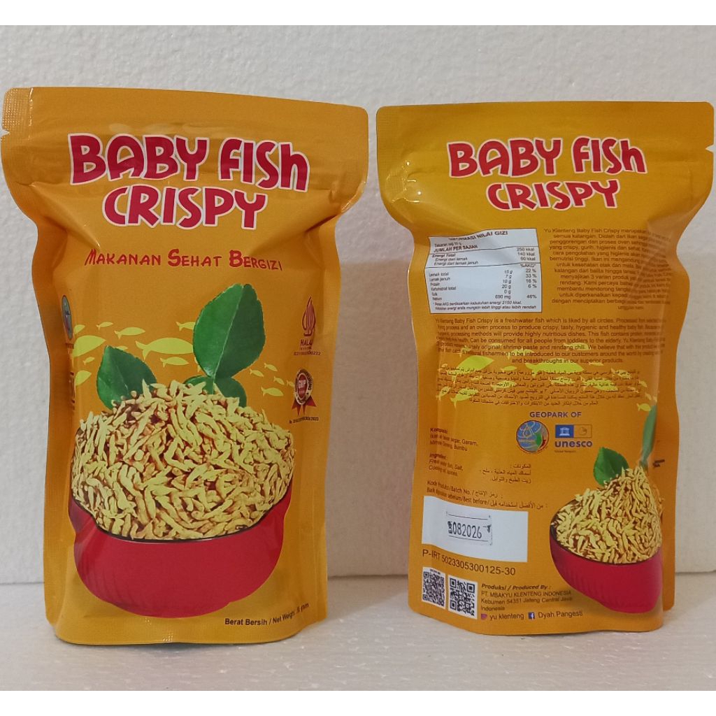 

Baby fish crispy 50 gram
