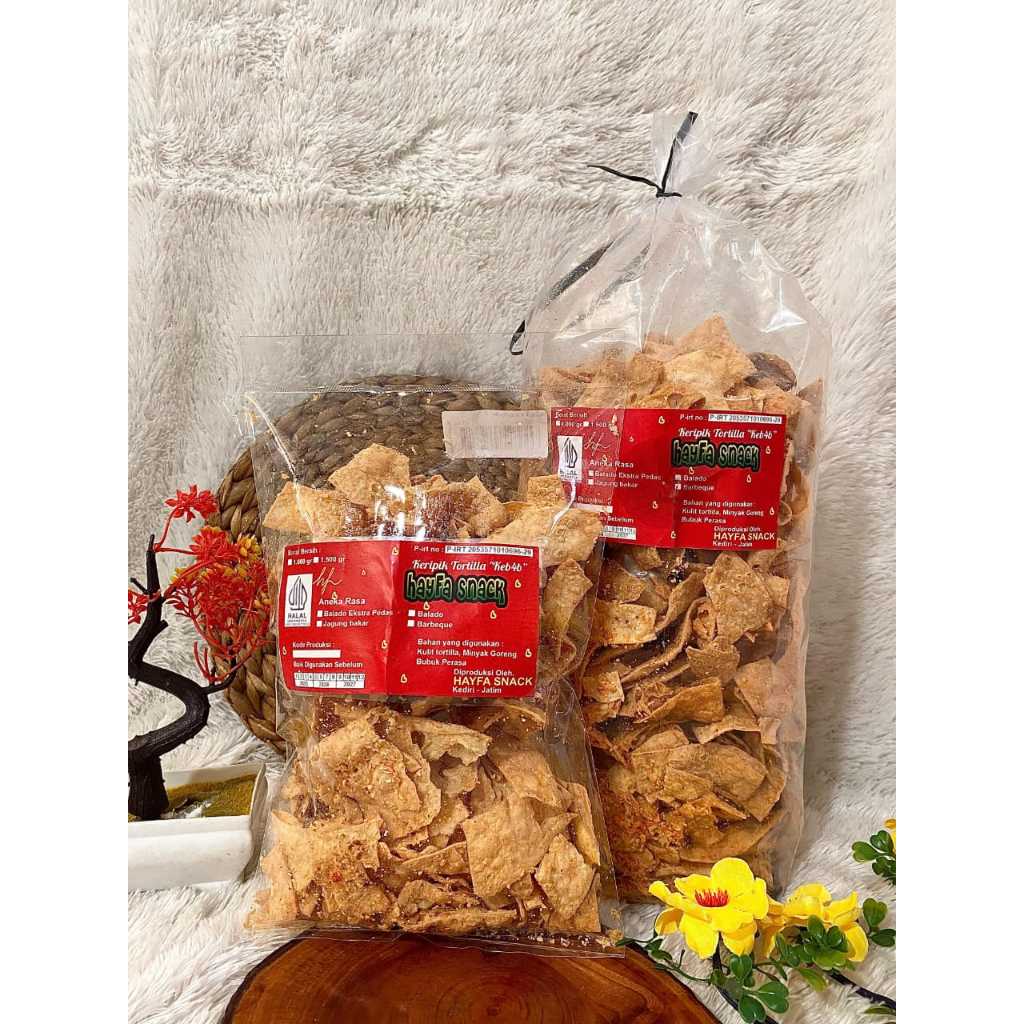 

Keripik Kebab Hayfa 250g dan 500g Renyah maima snack