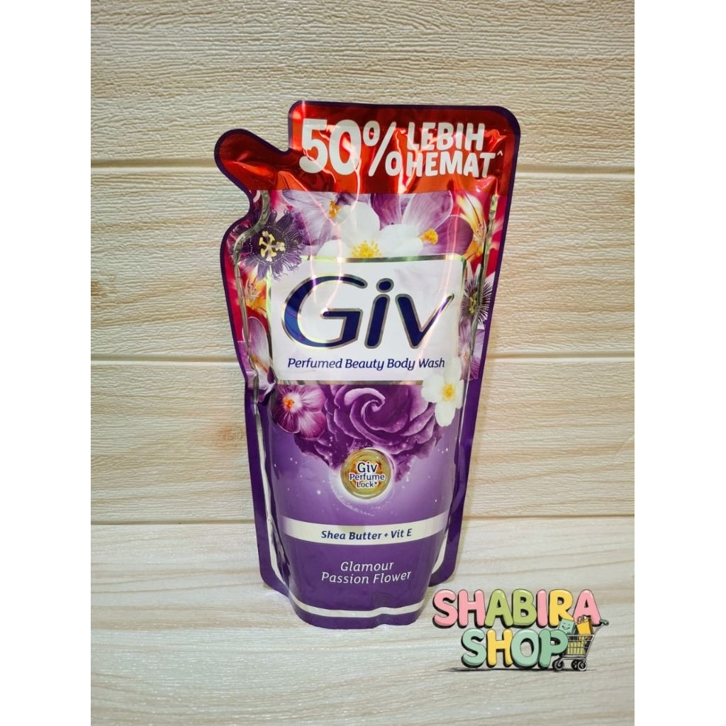 PROMO SABUN CAIR GIV BODY WASH GIV SHOWER SOAP GIV  800ML MURAH