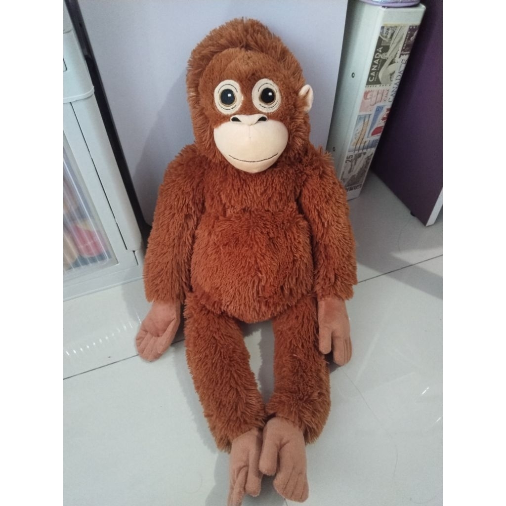 Boneka monyet ikea preloved