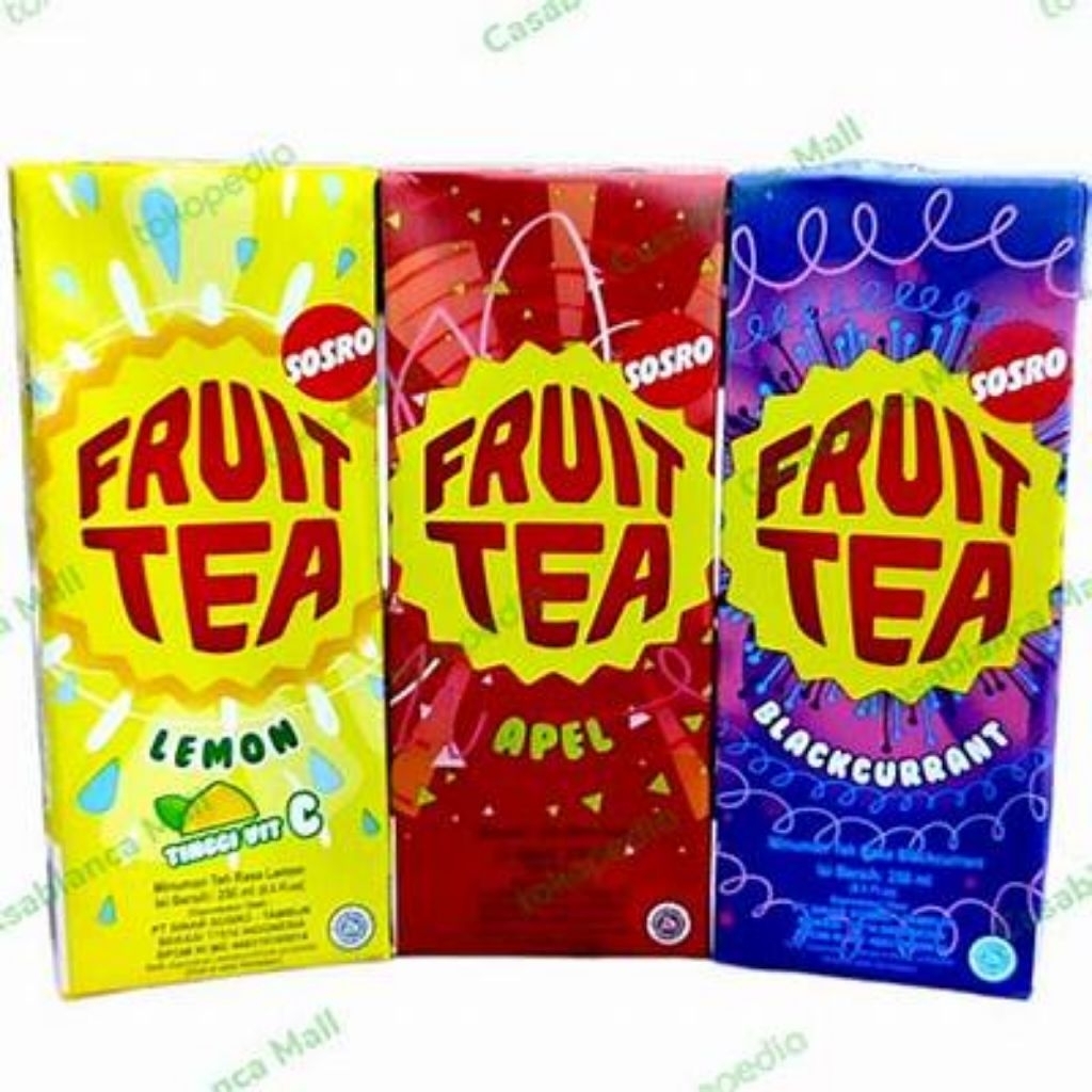 

Fruit Tea Kotak 250ml x24pcs