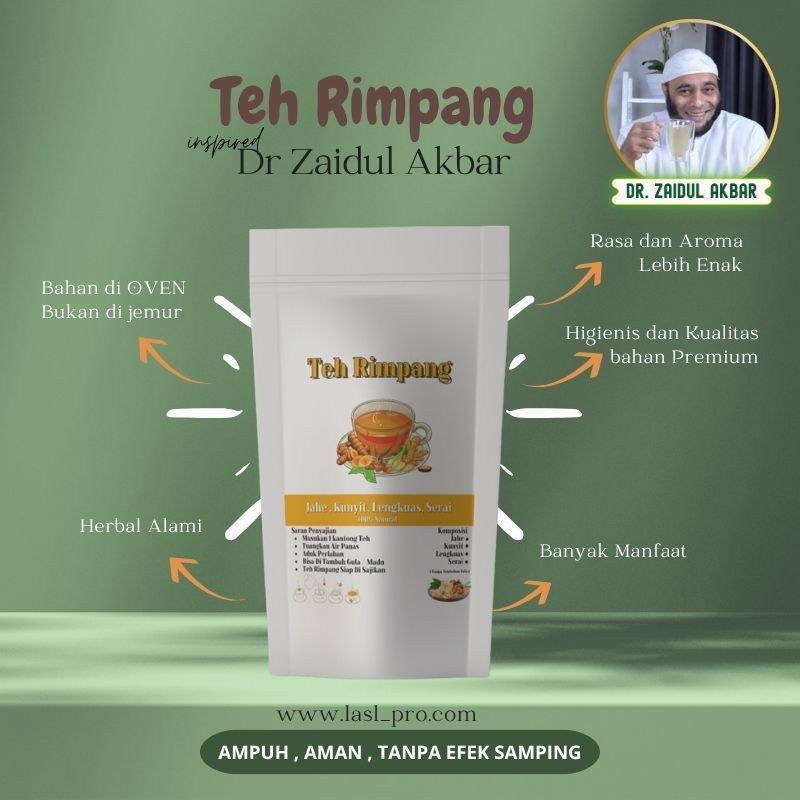 

Teh Rimpang Sehat JSR dr. Zaidul Akbar – Minuman Tradisional untuk Kesehatan Lambung & Tubuh Lebih Fit