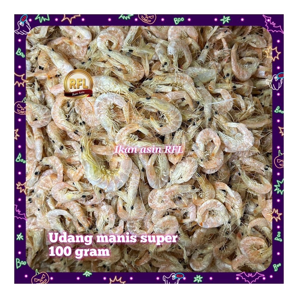 

ikan asin udang manis super 100gram