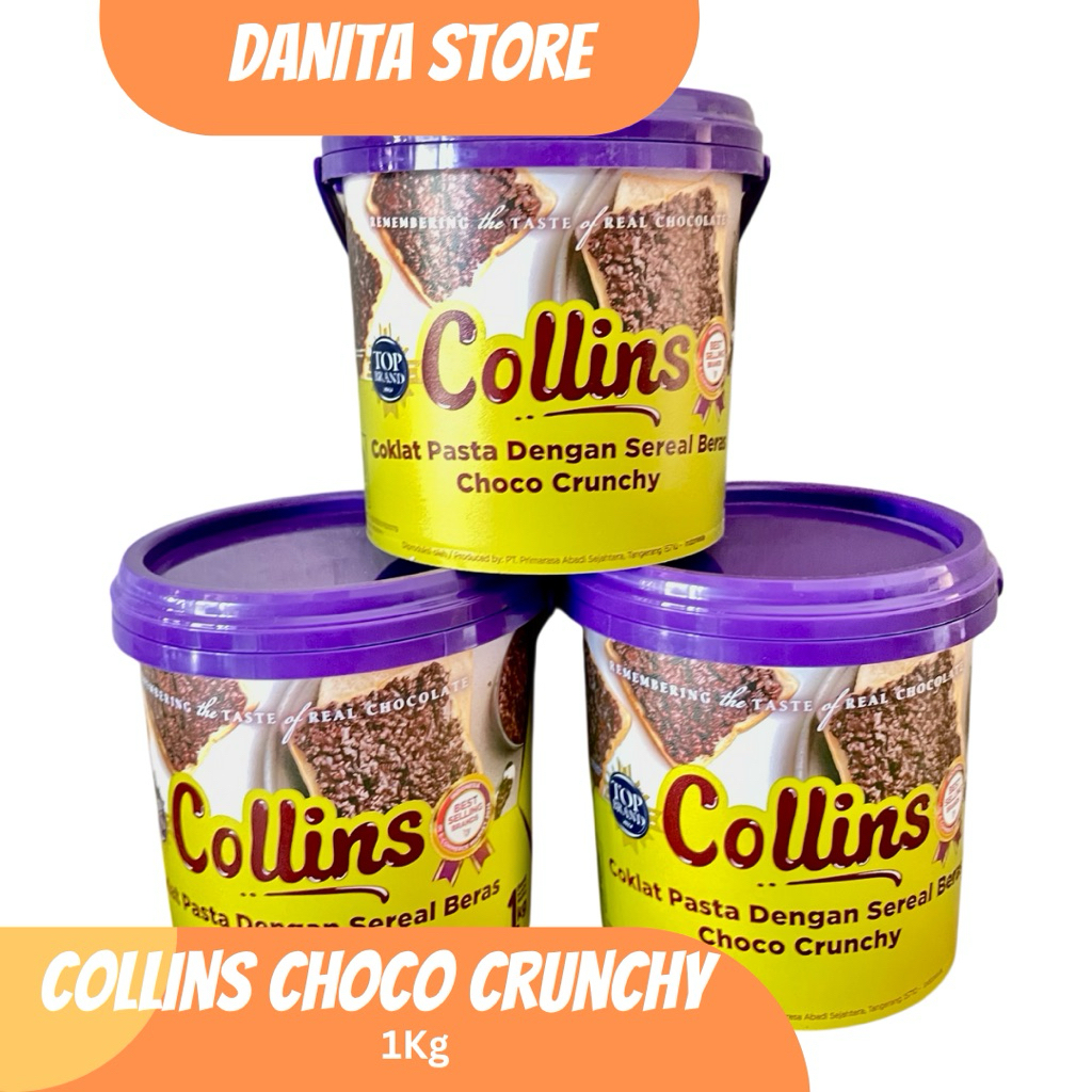 

(1) COLLINS CHOCO CRUNCHY KEMASAN 1 KG
