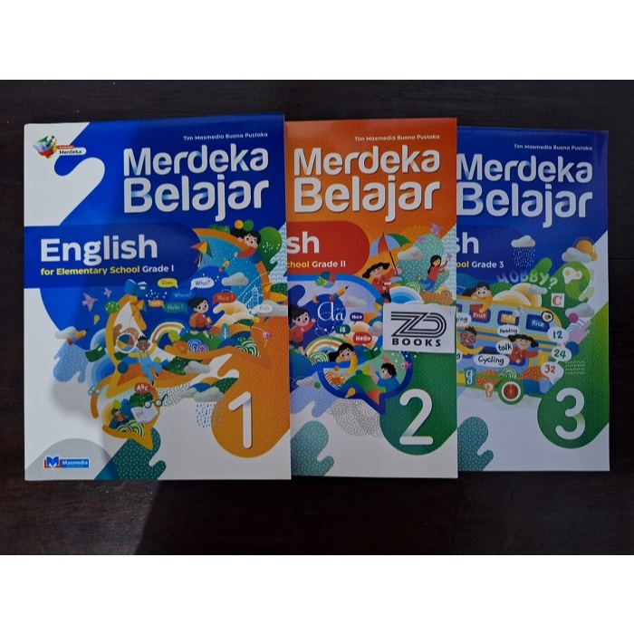Buku Merdeka Belajar English SD/MI (CAPAIAN PEMBELAJARAN 2024) MASMEDIA