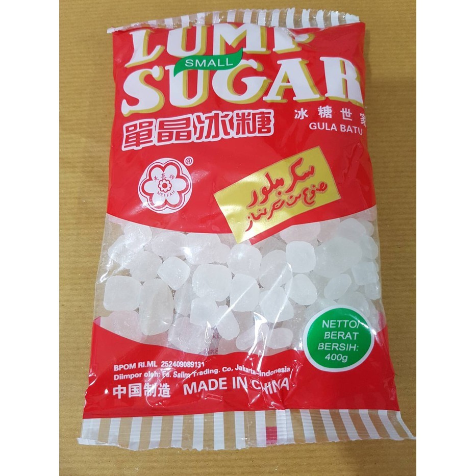 

Gula batu putih 400 gram