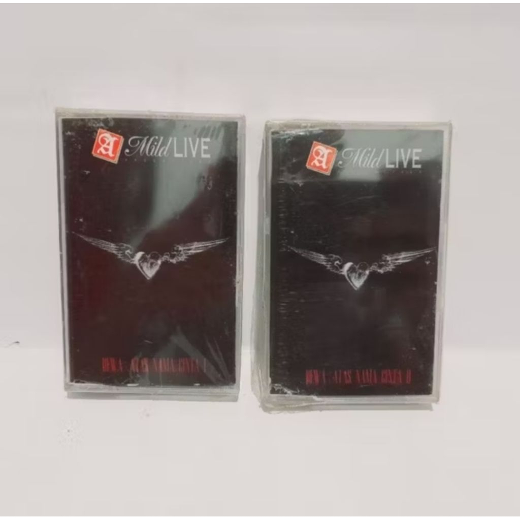 Kaset Dewa 19 Album Atas Nama Cinta 1&2(Segel)