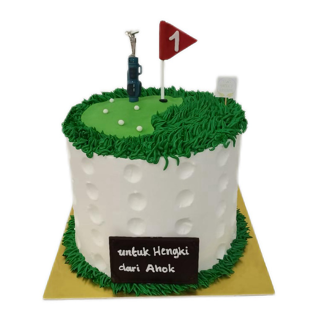 

Cake bulat Golf