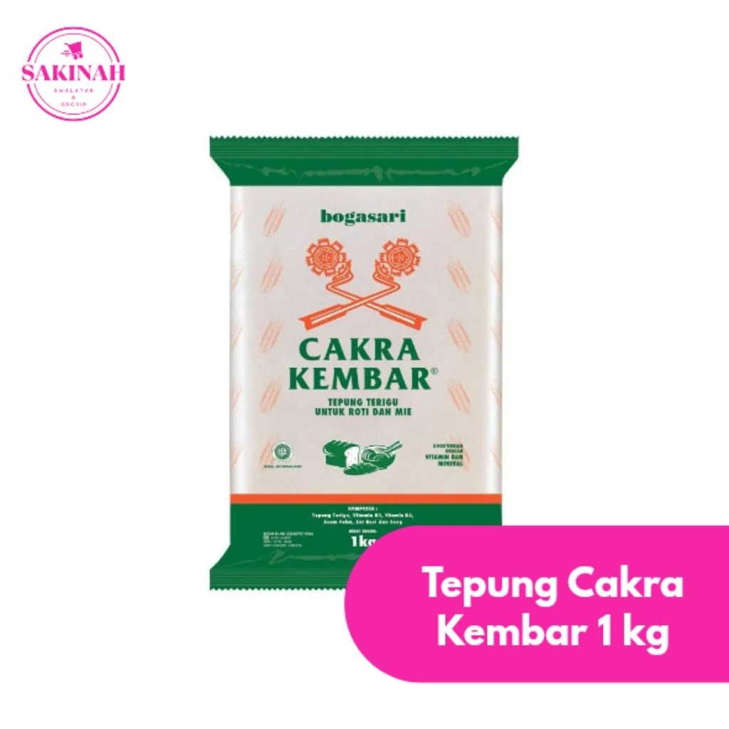 

Tepung Cakra Kembar 1kg