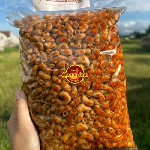 

Makaroni Bantet 500 gr pedas gurih daun jeruk bumbu medok melimpah