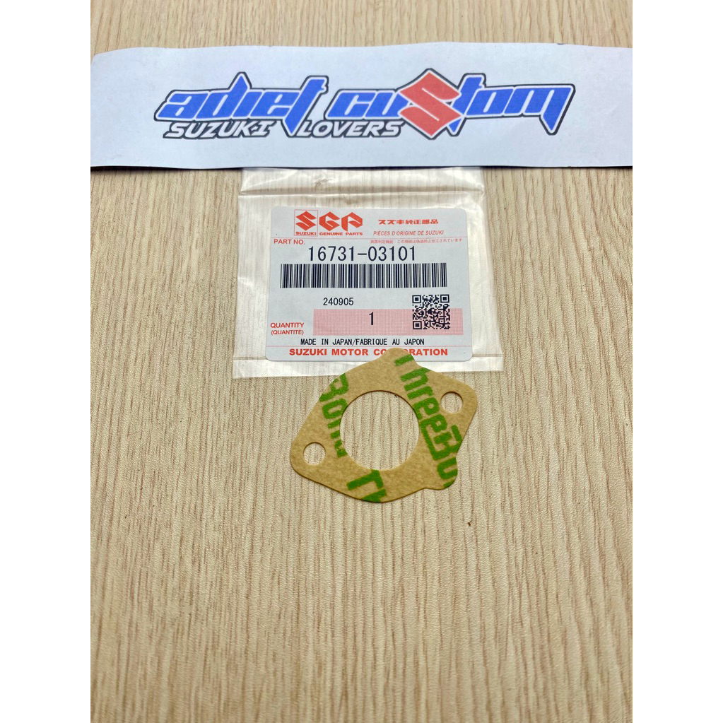 Packing Gasket Pompa Oli Samping Satria 2T TS 125 RC Tornado – ORI SGP 16731-03101