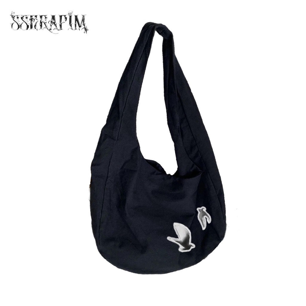 Sserapim - Hindia Tsunobag / Boho Crossbody Bag Slingbag Canvas Unisex Totebag Skena Y2K Casual